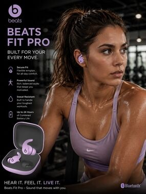 Beats by Dre Beats Fit Pro Wireless Earbuds - Lavender/Purple